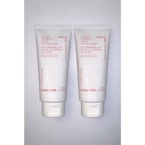 Innisfree Cherry Blossom Cleansing Foam Face Wash 2 Pack 5.07oz K-Beauty New